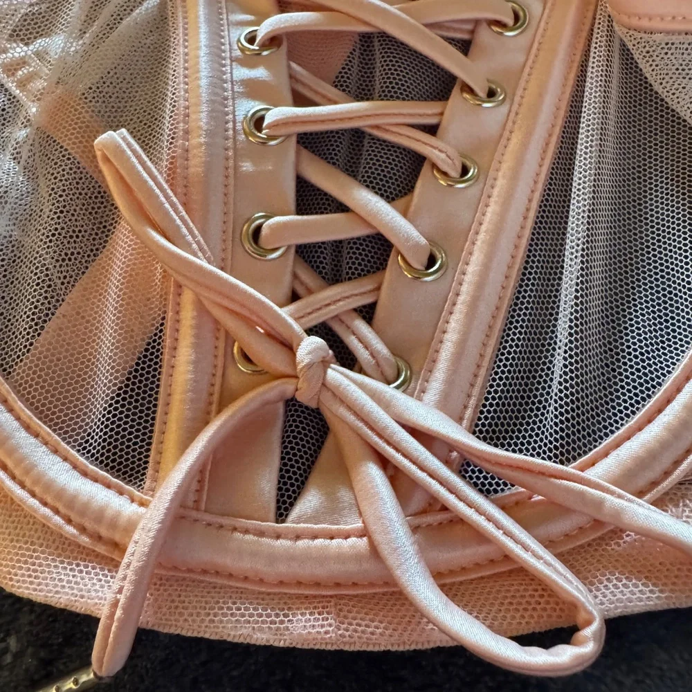 Honey Birdette Shannon Bra- Apricot - Picture 2 of 3